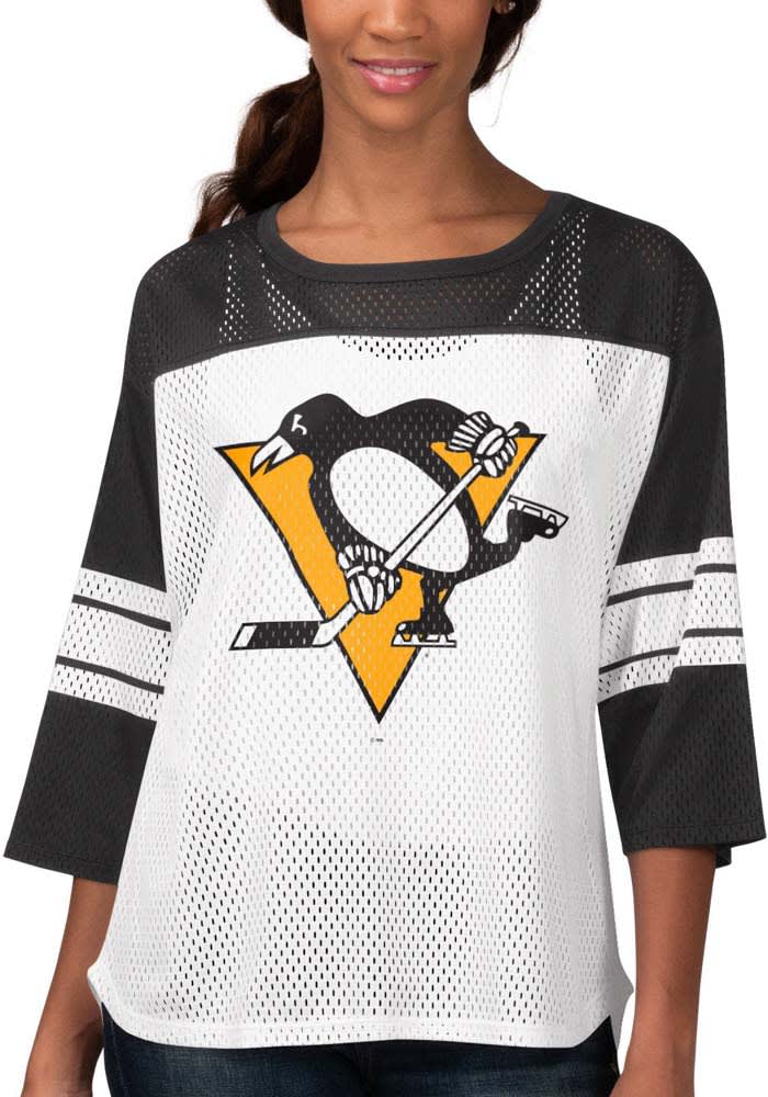 Pittsburgh Penguins Womens First Team Fashion Hockey Jersey - Black