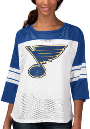St Louis Blues Womens First Team Fashion Hockey Jersey - Blue