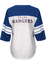 Texas Rangers Womens First Team Fashion Baseball Jersey - Blue