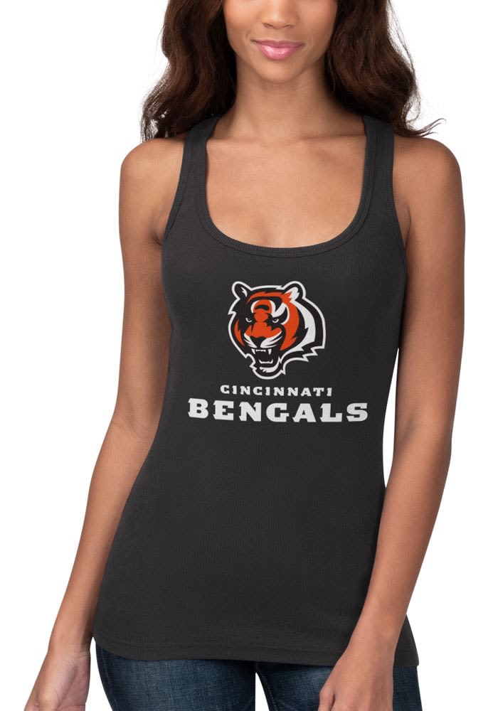 Cincinnati Bengals Womens Black Playoff Tank Top