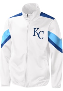 Kansas City Royals Mens Blue EARNED RUN Track Jacket
