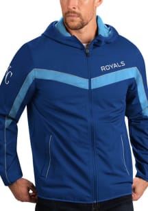 Kansas City Royals Mens Blue Touchdown Light Weight Jacket