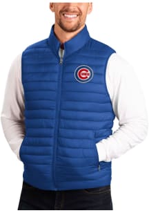 Chicago Cubs Mens Blue Turning Point Sleeveless Jacket
