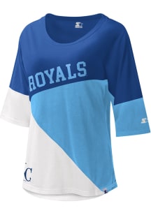 Starter Kansas City Royals Womens Blue All Star Short Sleeve T-Shirt