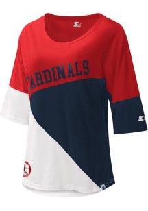 Starter St Louis Cardinals Womens Red All Star Short Sleeve T-Shirt