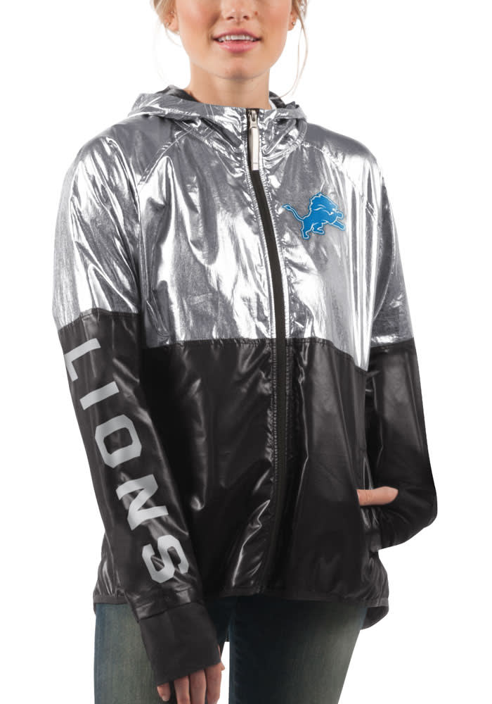 Nike Detroit Lions Mens Black Prime Logo Therma Hood