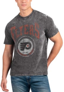 Starter Philadelphia Flyers Orange Overtime Short Sleeve Fashion T Shirt