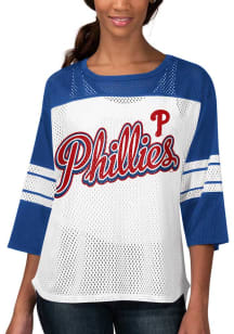 Philadelphia Phillies Womens First Team Fashion Baseball Jersey - Blue