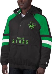 Starter Dallas Stars Mens Black THURSDAY NIGHT Pullover Jackets
