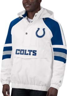 Starter Indianapolis Colts Mens White THURSDAY NIGHT Pullover Jackets