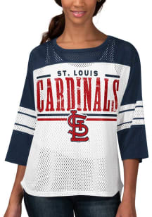 St Louis Cardinals Womens First Team Fashion Baseball Jersey - Navy Blue