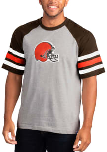 Starter Cleveland Browns Brown Winner Short Sleeve Fashion T Shirt