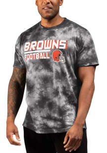 MSX Cleveland Browns Black RECOVERY Short Sleeve Fashion T Shirt