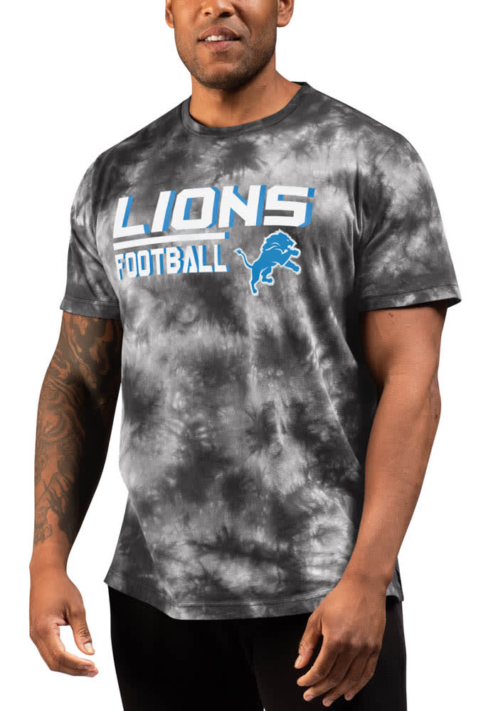 Detroit Lions Men's Black Scrum T-Shirt