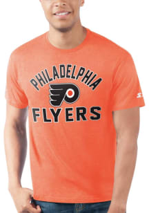 Starter Philadelphia Flyers Orange Prime Time Short Sleeve T Shirt