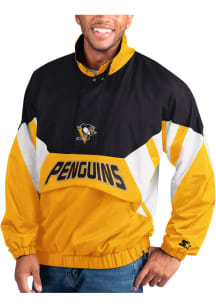 Starter Pittsburgh Penguins Mens Black The Power Play Pullover Jackets