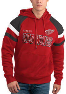 Starter Detroit Red Wings Mens Red Draft Fashion Hood