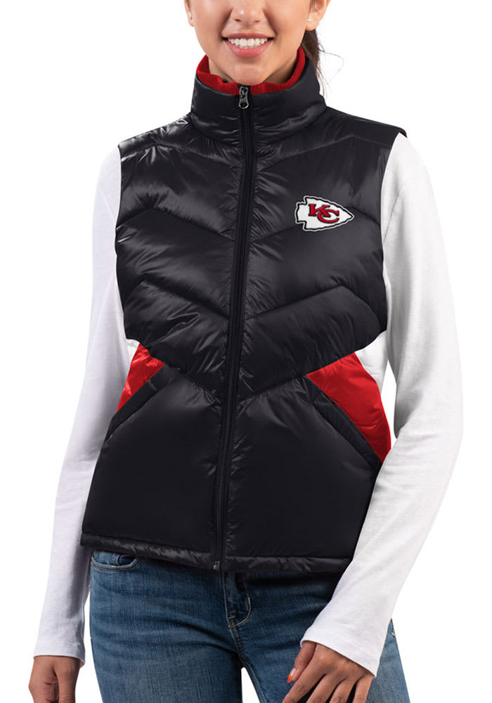 Kansas City Chiefs Womens Black KC Chiefs Versatile Vest
