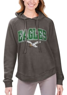 Starter Philadelphia Eagles Womens Grey Jordan Hooded Sweatshirt