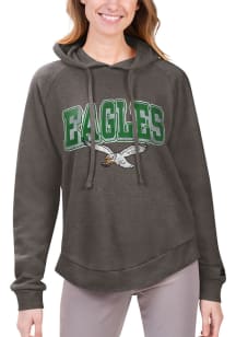 Starter Philadelphia Eagles Womens Grey Jordan Hooded Sweatshirt