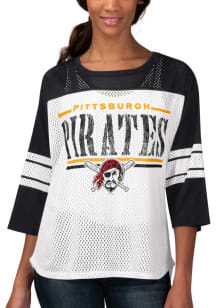 Pittsburgh Pirates Womens First Team Fashion Baseball Jersey - White