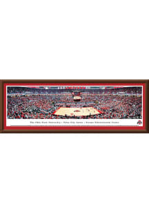 Red Ohio State Buckeyes basketball select Framed Posters