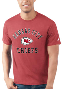 Starter Kansas City Chiefs Red HEART AND SOUL Short Sleeve T Shirt