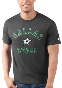 Starter Dallas Stars Black HEART AND SOUL Short Sleeve T Shirt