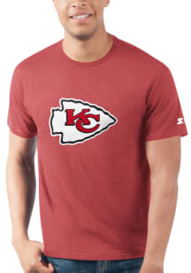 Starter Kansas City Chiefs Red PRIMARY LOGO Short Sleeve T Shirt