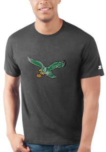 Starter Philadelphia Eagles Black PRIMARY LOGO Short Sleeve T Shirt