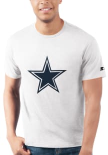 Dallas Cowboys White PRIMARY LOGO Short Sleeve T Shirt