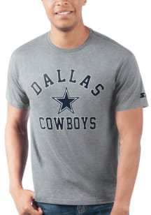 Dallas Cowboys Grey HEART AND SOUL Short Sleeve T Shirt