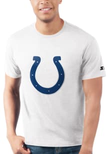 Starter Indianapolis Colts White PRIMARY LOGO Short Sleeve T Shirt