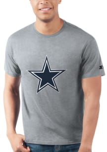 Dallas Cowboys Grey PRIMARY LOGO Short Sleeve T Shirt