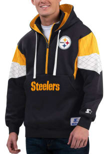 Starter Pittsburgh Steelers Mens Black Shot Gun Fashion Hood
