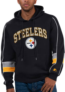 Starter Pittsburgh Steelers Mens Black Captain Fashion Hood