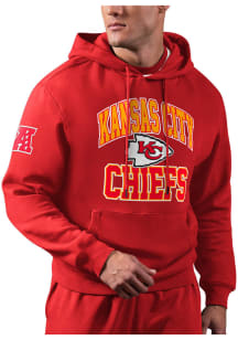 Starter Kansas City Chiefs Mens Red Assist Fashion Hood