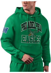 Starter Philadelphia Eagles Mens Kelly Green Assist Fashion Hood