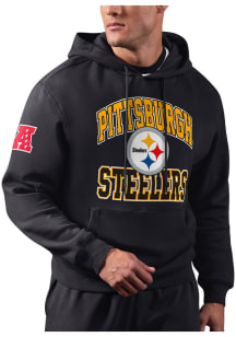 Starter Pittsburgh Steelers Mens Black Assist Fashion Hood