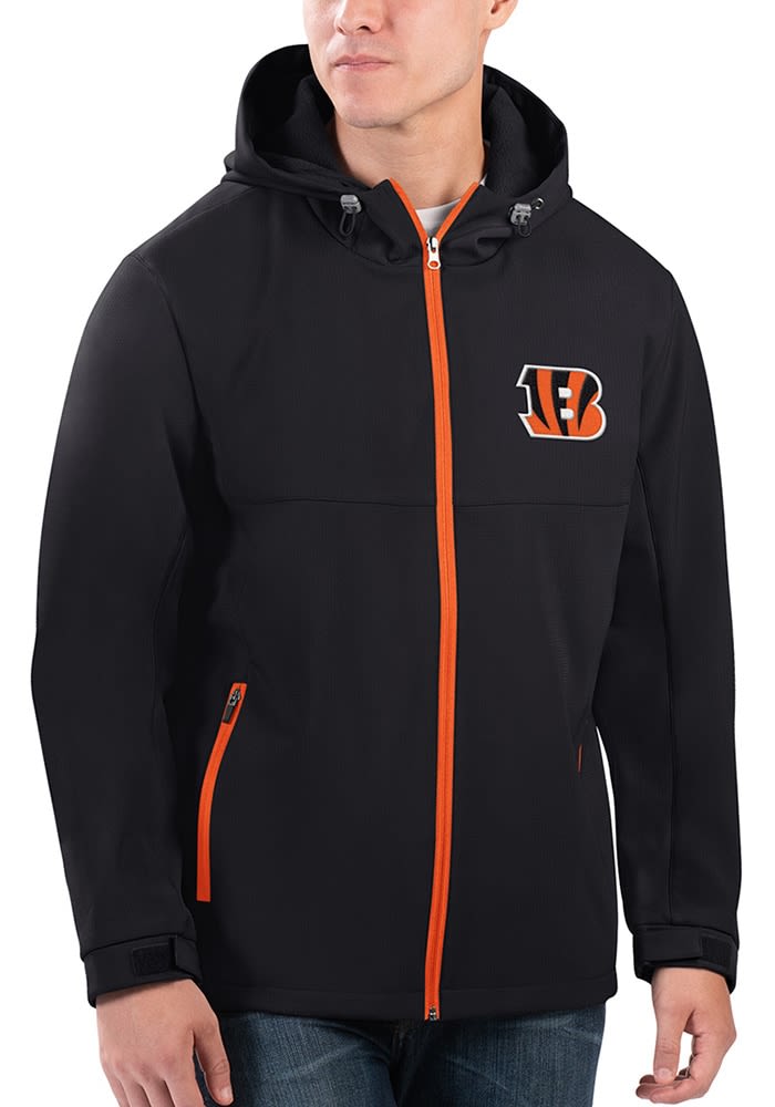 Cincinnati Bengals Mens Hot Corner BLACK Medium Weight Jacket