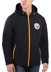 Pittsburgh Steelers Mens Black Hot Corner Medium Weight Jacket