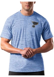 MSX St Louis Blues Blue Advance Short Sleeve T Shirt