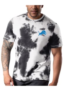 MSX Detroit Lions Black Freestyle Short Sleeve Fashion T Shirt