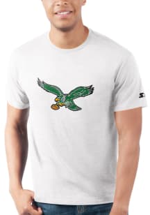 Starter Philadelphia Eagles White PRIMARY LOGO Short Sleeve T Shirt
