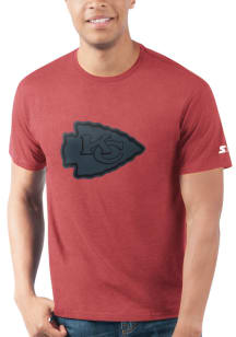 Starter Kansas City Chiefs Red TONAL LOGO Short Sleeve T Shirt