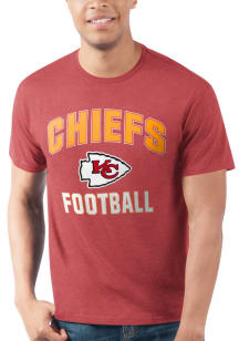Starter Kansas City Chiefs Red SPORT DROP Short Sleeve T Shirt