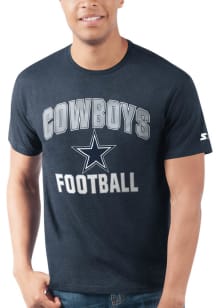 Dallas Cowboys Navy Blue SPORT DROP Short Sleeve T Shirt