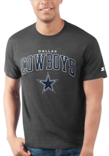 Dallas Cowboys Black ARCH MASCOT MASCOT Short Sleeve T Shirt