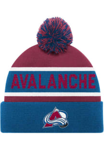 Starter Colorado Avalanche Maroon Cuff Beanie Mens Knit Hat