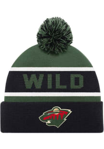 Starter Minnesota Wild Green Cuff Beanie Mens Knit Hat